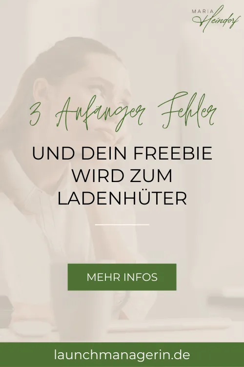 Freebie Anfängerfehler Freebie Anfängerfehler