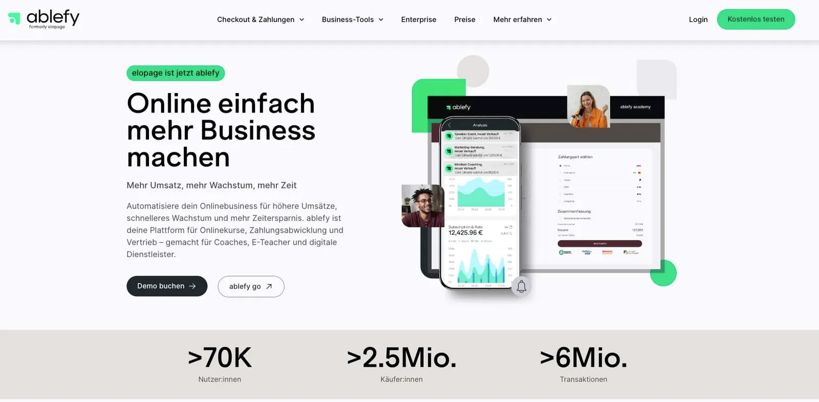 ablefy Website ablefy Website