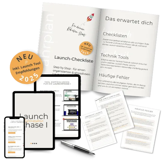 Launchplan inkl. Tool Empfehlungen