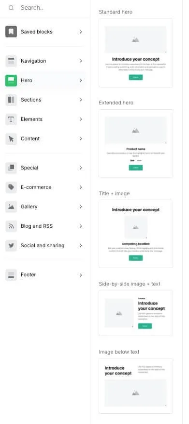 MailerLite E-Mail Editor MailerLite E-Mail Editor