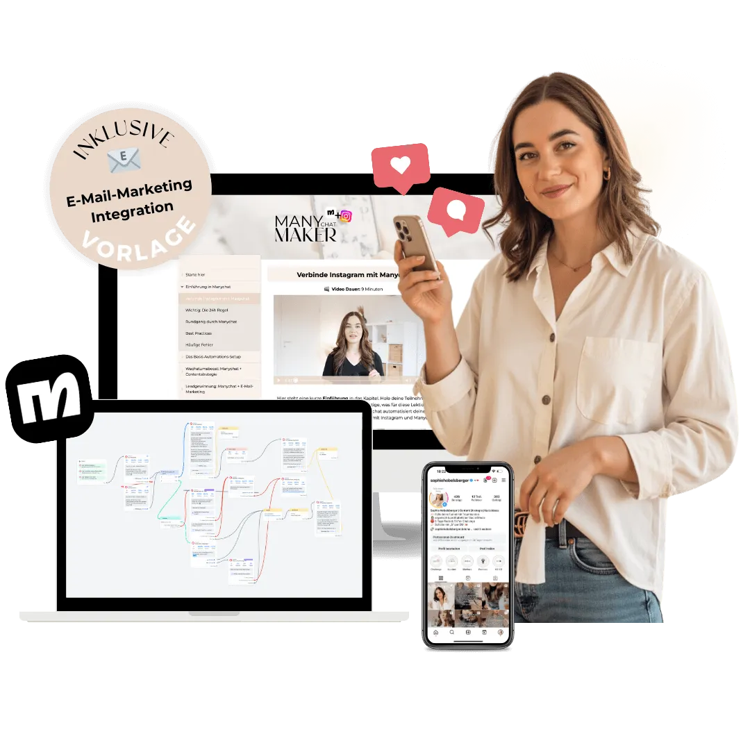 ManyChat Kurs - automatisiert Verkaufen