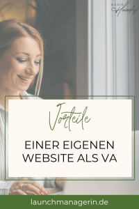 Vorteile einer eigenen Website als VA