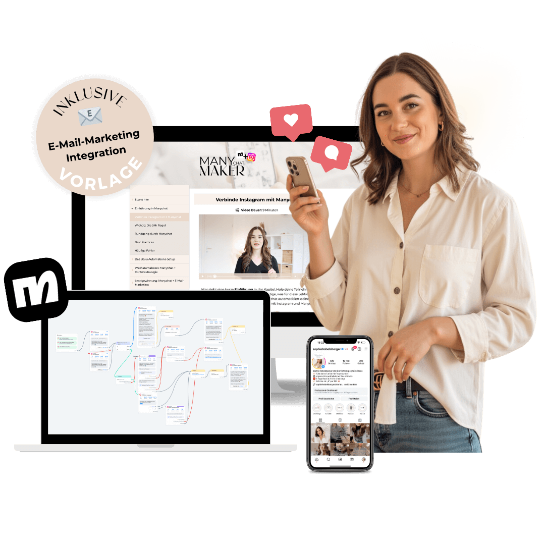ManyChat Kurs - automatisiert Verkaufen
